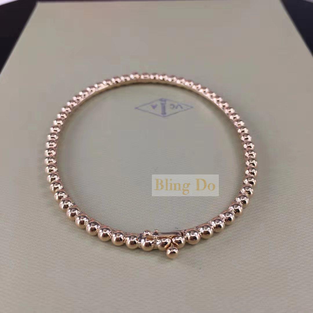 Perlée pearls of gold bracelet, medium model